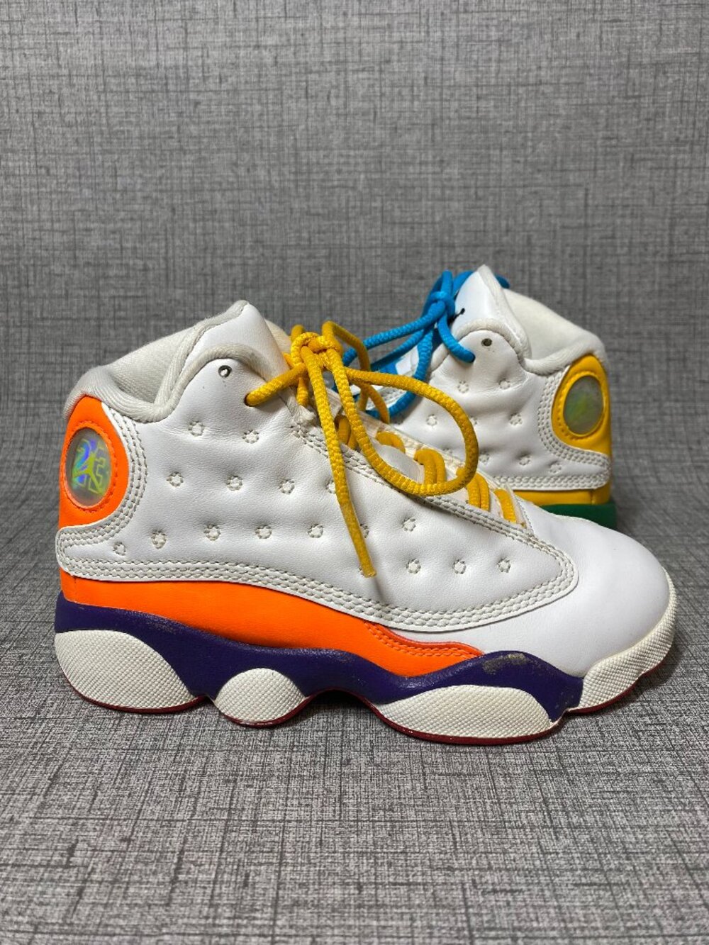 NIKE Air Jordan 13 Retro KSA (PS) "Playground" Size 11C Multi Color CV0808-158